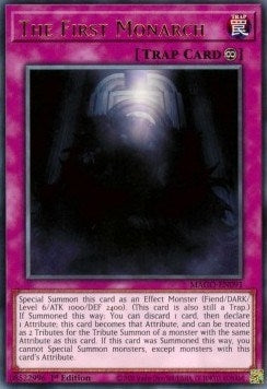 Image for The First Monarch (Maximum Gold) (MAGO-EN091) - YuGiOh