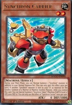 Image for Synchron Carrier (Maximum Gold) (MAGO-EN094) - YuGiOh