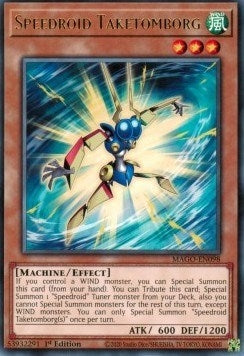 Image for Speedroid Taketomborg (Maximum Gold) (MAGO-EN098) - YuGiOh