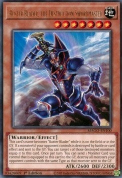 Image for Buster Blader, the Destruction Swordmaster (Maximum Gold) (MAGO-EN100) - YuGiOh