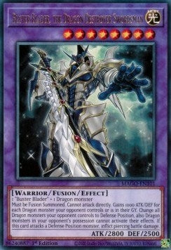 Image for Buster Blader, the Dragon Destroyer Swordsman (Maximum Gold) (MAGO-EN101) - YuGiOh