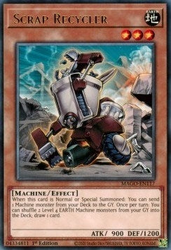 Image for Scrap Recycler (Maximum Gold) (MAGO-EN117) - YuGiOh