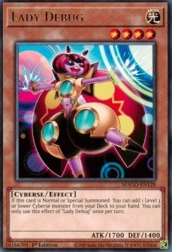Image for Lady Debug (Maximum Gold) (MAGO-EN128) - YuGiOh