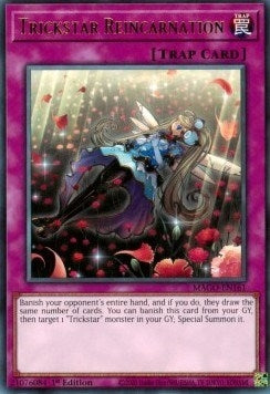 Image for Trickstar Reincarnation (Maximum Gold) (MAGO-EN161) - YuGiOh
