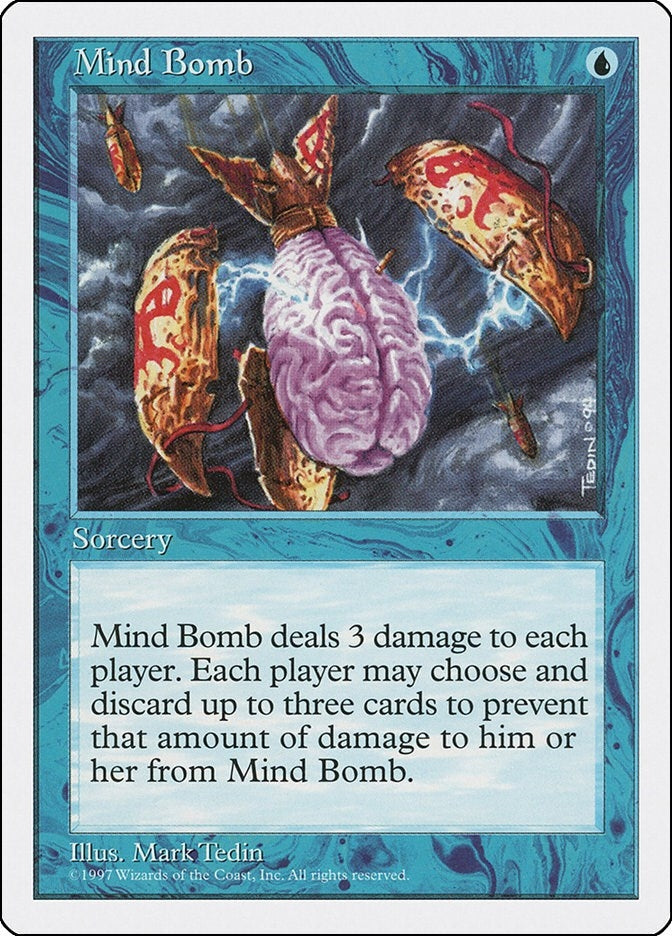 Image for Mind Bomb (Fifth Edition) - Magic: The Gathering