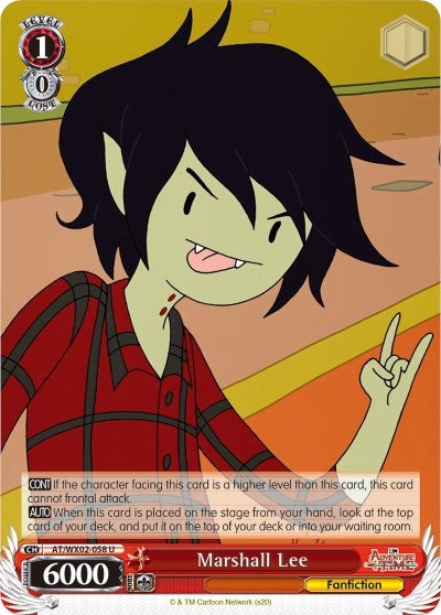 Image for Marshall Lee (Adventure Time) (AT/WX02-058 U) - Weiss Schwarz