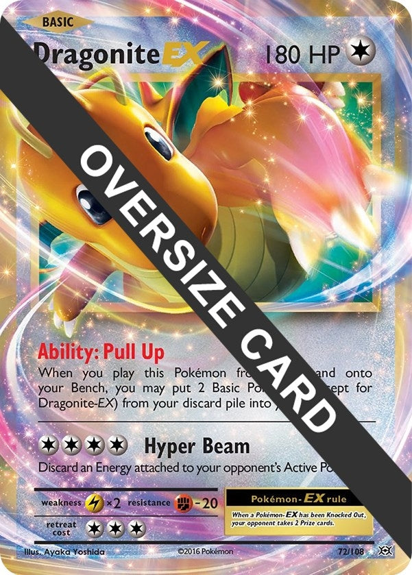 Image for Dragonite EX (Jumbo Cards) (072/108) - Pokemon