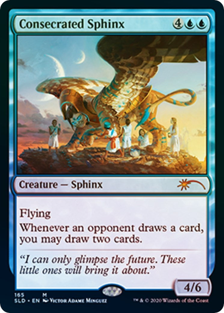 Image for Consecrated Sphinx (165) (Secret Lair Drop Series) (165) - Magic: The Gathering