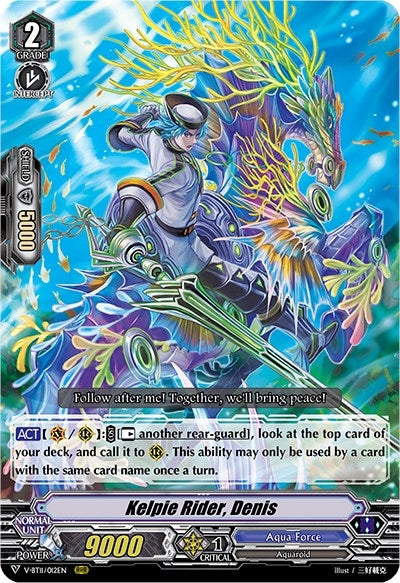 Image for Kelpie Rider, Denis (V-BT11: Storm of the Blue Cavalry) (V-BT11/012EN) - Cardfight Vanguard