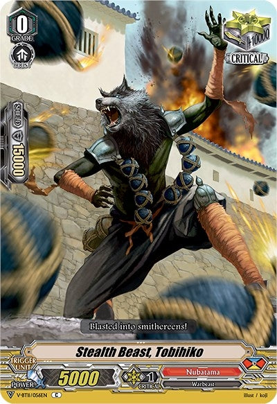 Image for Stealth Beast, Tobihiko (V-BT11: Storm of the Blue Cavalry) (V-BT11/056EN) - Cardfight Vanguard
