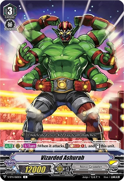 Image for Vizarded Ashurah (V-BT11: Storm of the Blue Cavalry) (V-BT11/060EN) - Cardfight Vanguard