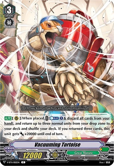 Image for Vacuuming Tortoise (V-BT11: Storm of the Blue Cavalry) (V-BT11/082EN) - Cardfight Vanguard