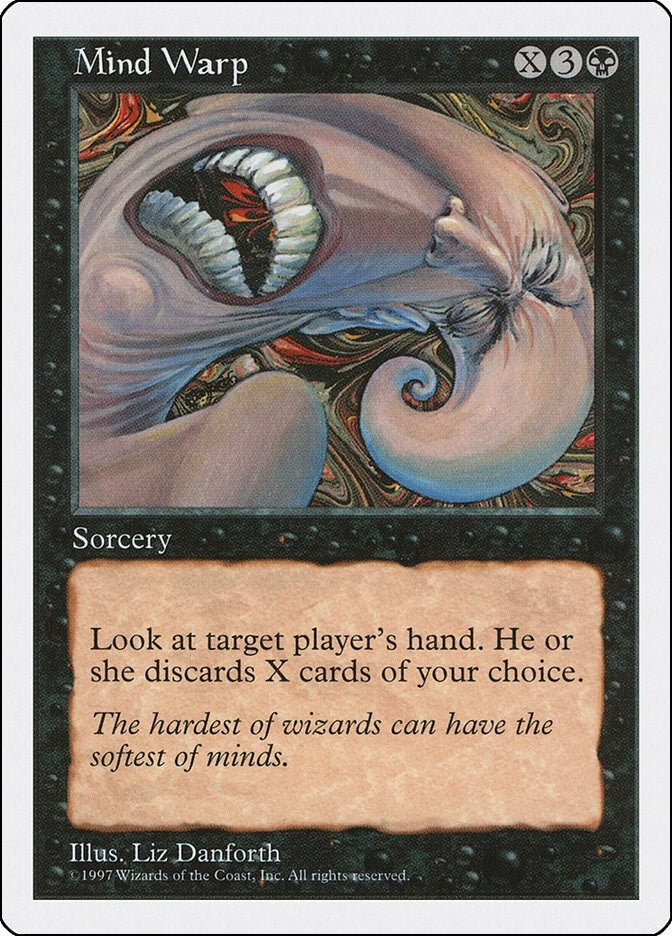 Image for Mind Warp (Fifth Edition) - Magic: The Gathering