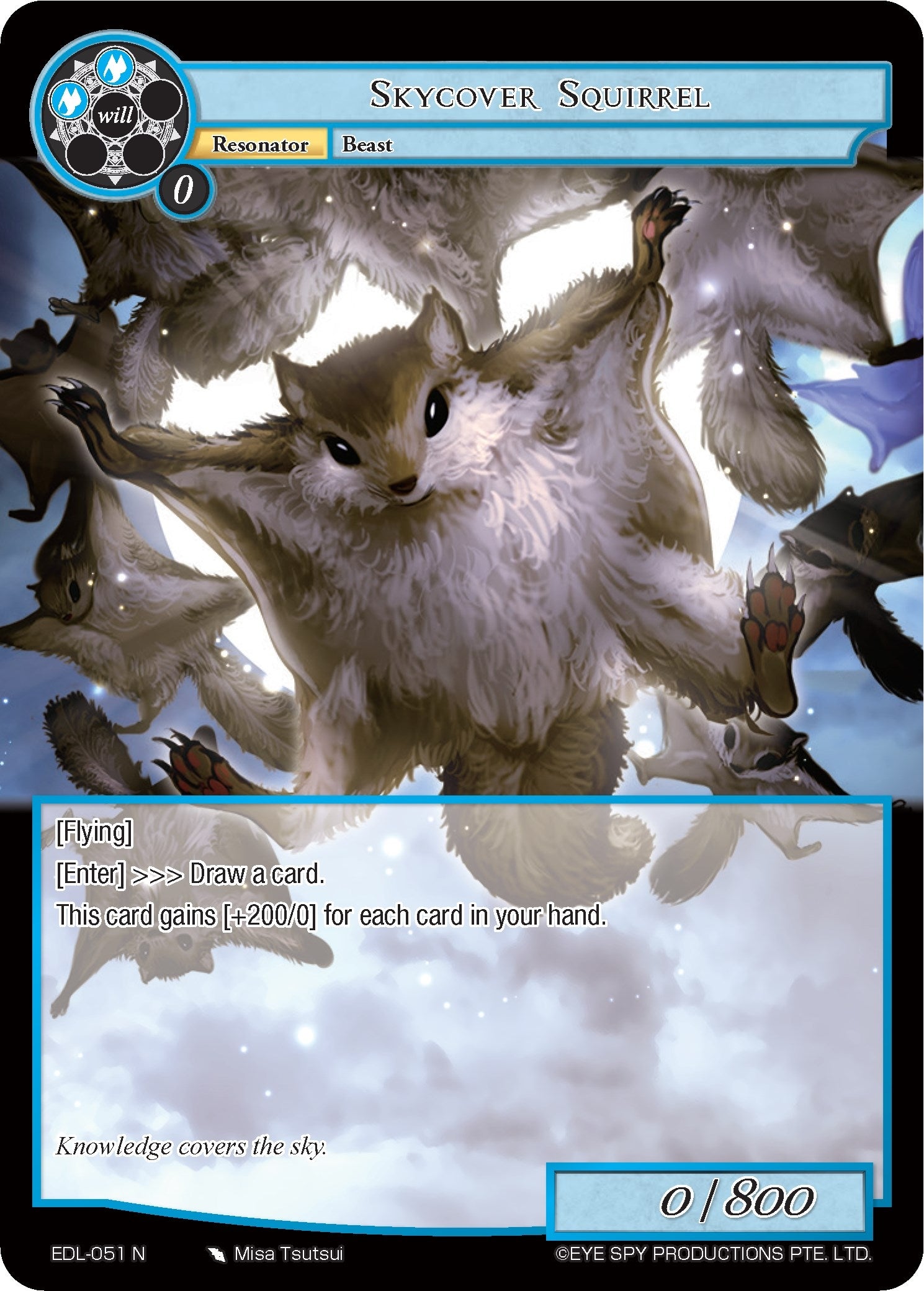 Image for Skycover Squirrel (The Epic of the Dragon Lord) (EDL-051) - Force of Will