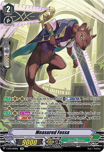 Image for Measured Fossa (SP) (V-BT11: Storm of the Blue Cavalry) (V-BT11/SP14EN) - Cardfight Vanguard