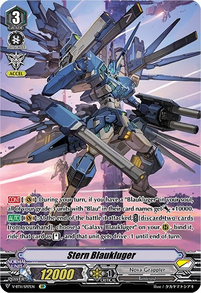 Image for Stern Blaukluger (SP) (V-BT11: Storm of the Blue Cavalry) (V-BT11/SP17EN) - Cardfight Vanguard