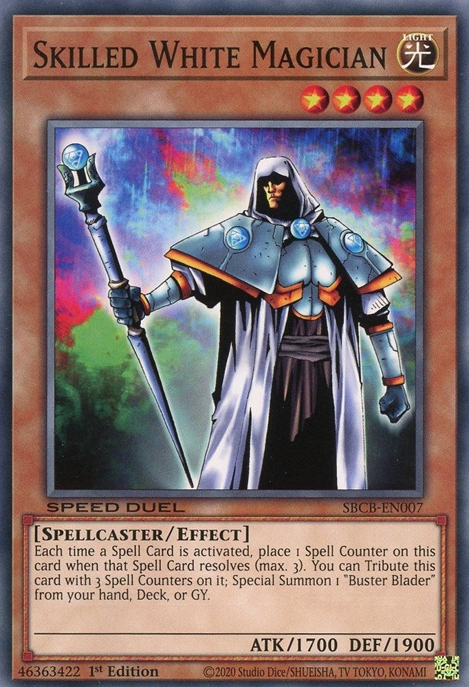 Image for Skilled White Magician (Speed Duel: Battle City Box) (SBCB-EN007) - YuGiOh