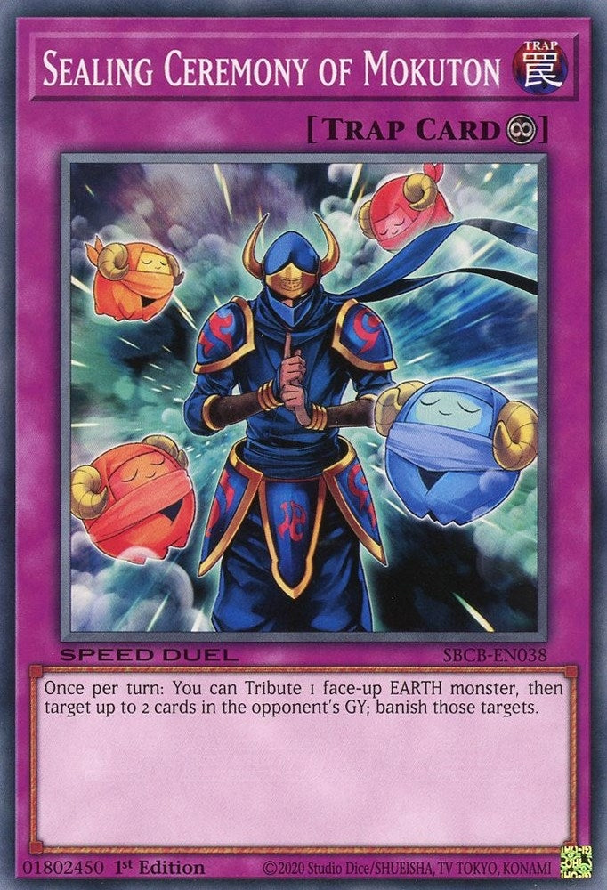 Image for Sealing Ceremony of Mokuton (Speed Duel: Battle City Box) (SBCB-EN038) - YuGiOh