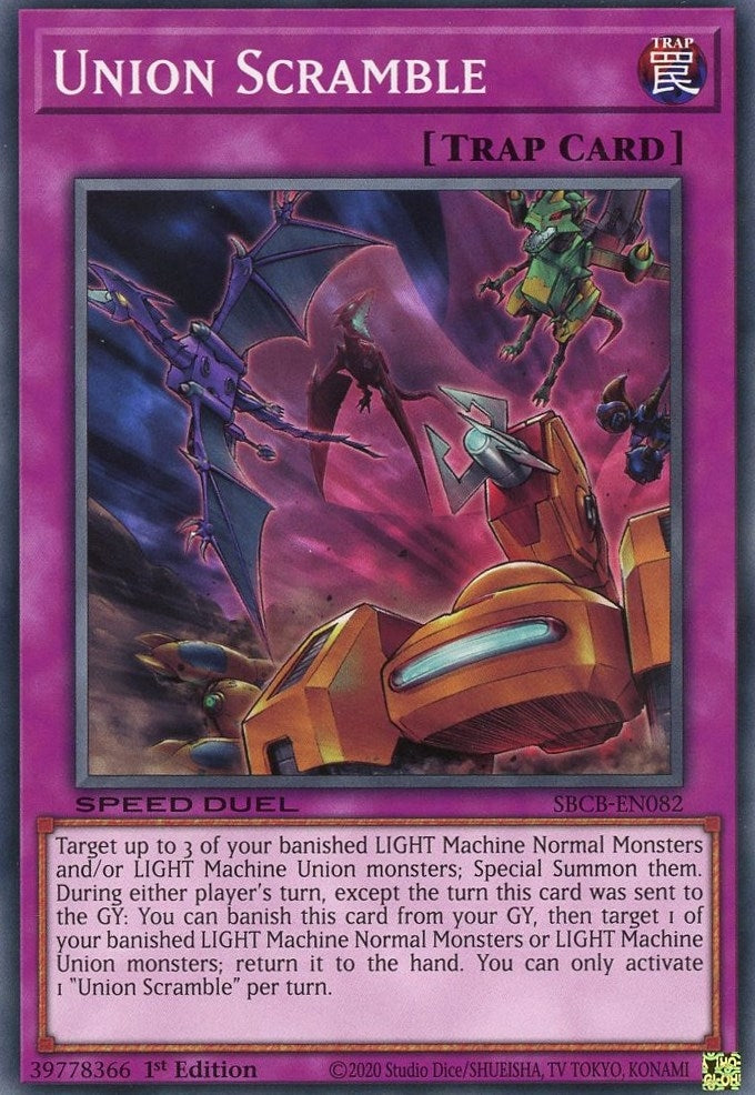 Image for Union Scramble (Speed Duel: Battle City Box) (SBCB-EN082) - YuGiOh