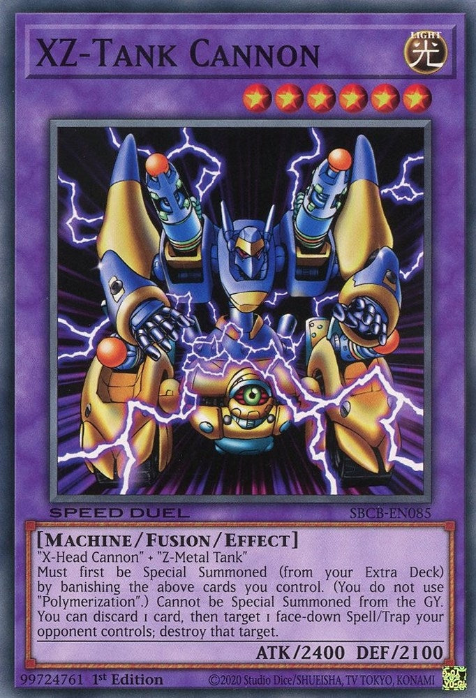 Image for XZ-Tank Cannon (Speed Duel: Battle City Box) (SBCB-EN085) - YuGiOh