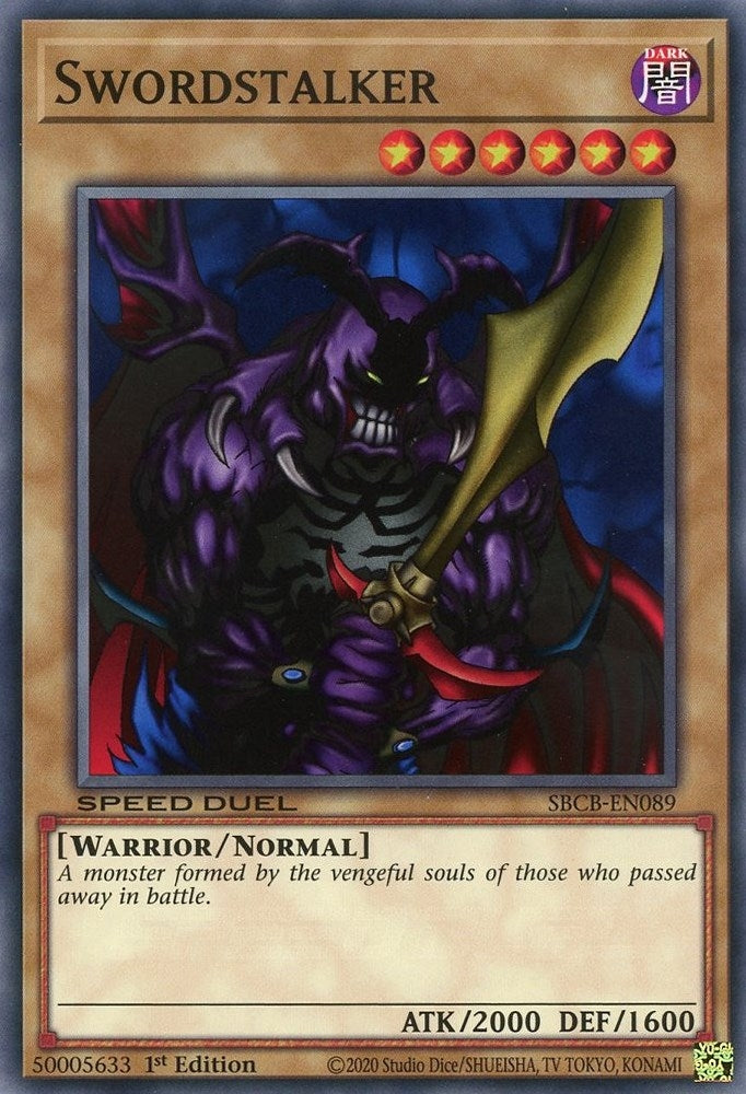 Image for Swordstalker (Speed Duel: Battle City Box) (SBCB-EN089) - YuGiOh