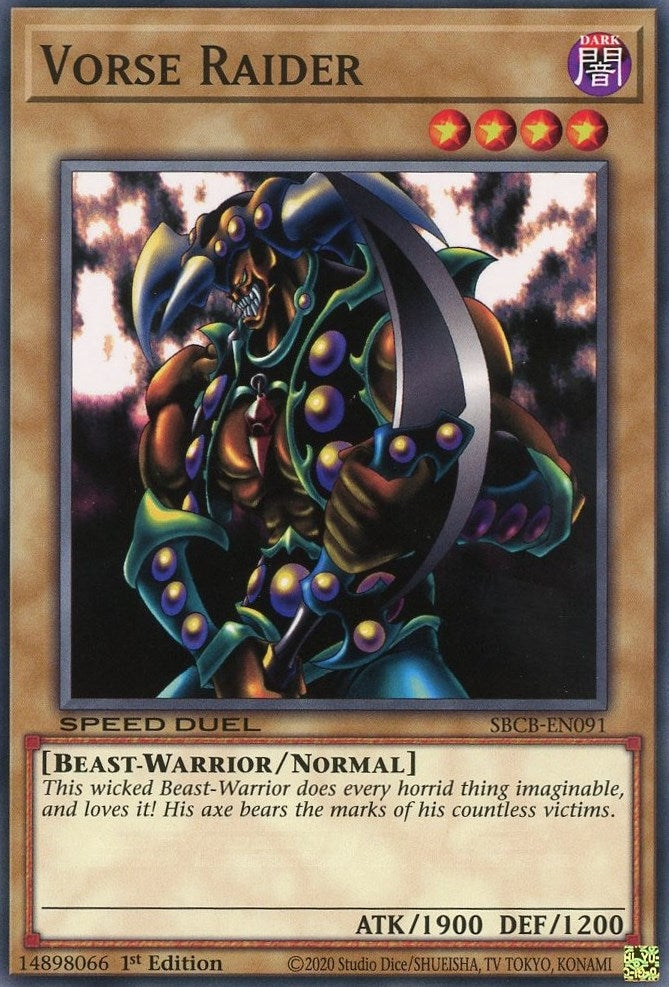 Image for Vorse Raider (Speed Duel: Battle City Box) (SBCB-EN091) - YuGiOh