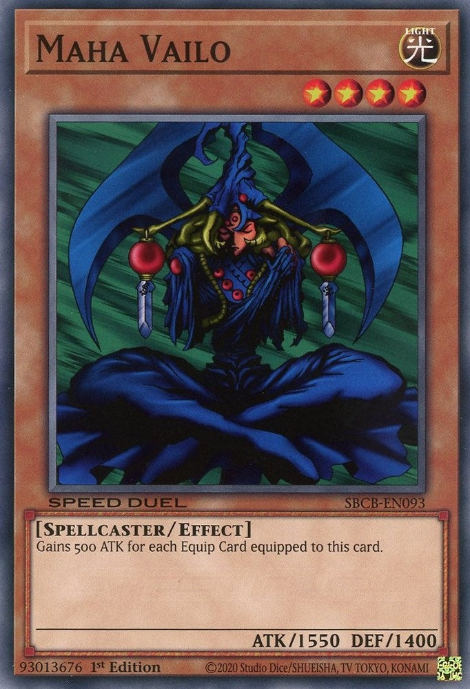 Image for Maha Vailo (Speed Duel: Battle City Box) (SBCB-EN093) - YuGiOh