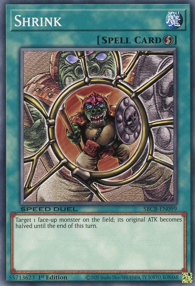 Image for Shrink (Speed Duel: Battle City Box) (SBCB-EN099) - YuGiOh