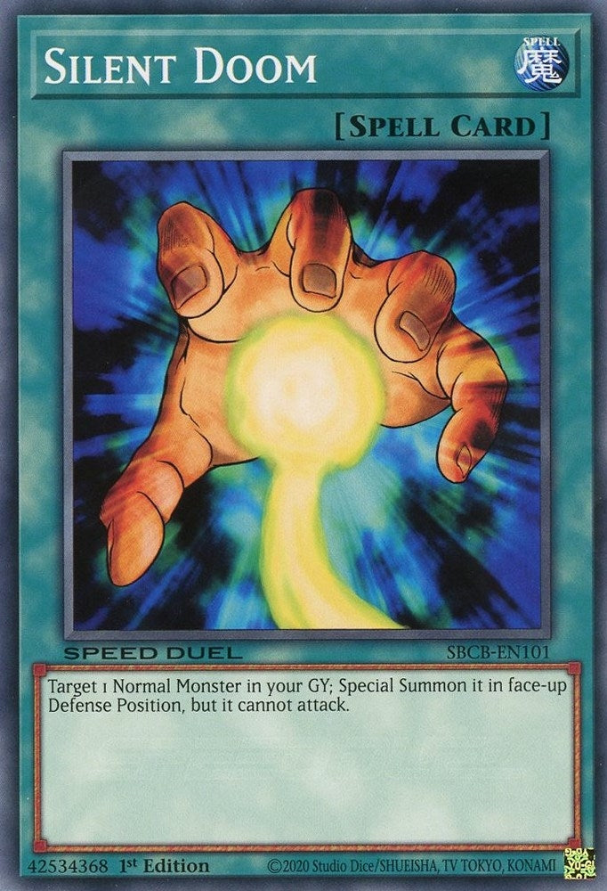 Image for Silent Doom (Speed Duel: Battle City Box) (SBCB-EN101) - YuGiOh