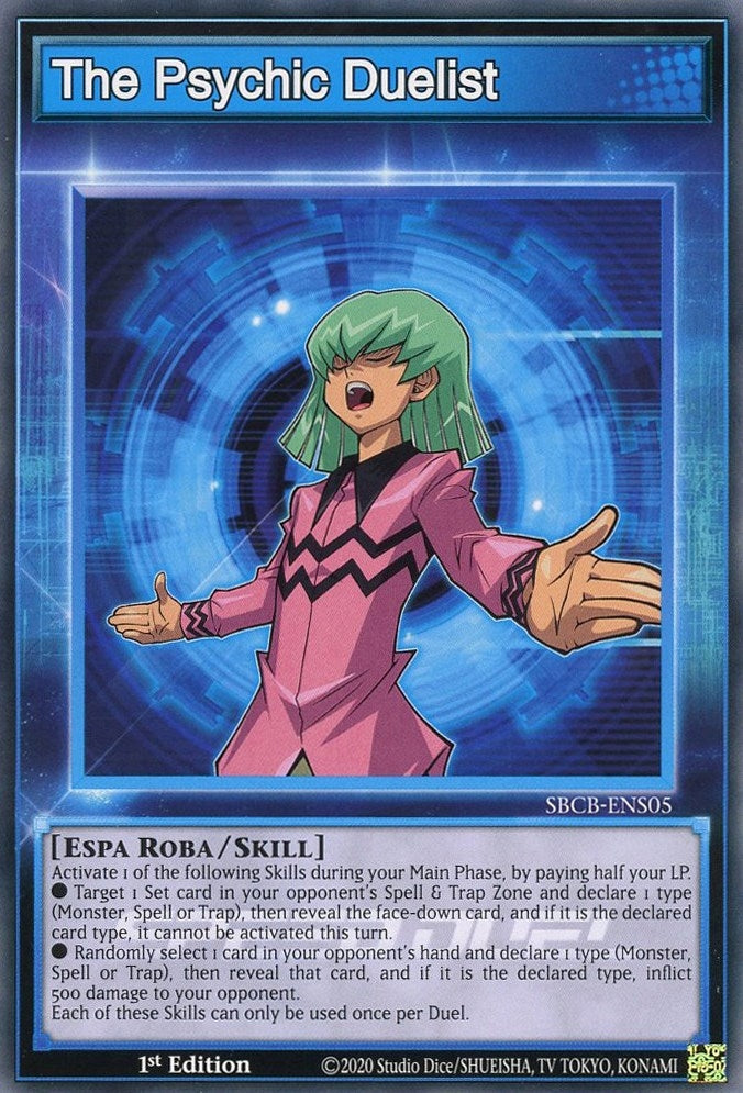 Image for The Psychic Duelist (Speed Duel: Battle City Box) (SBCB-ENS05) - YuGiOh