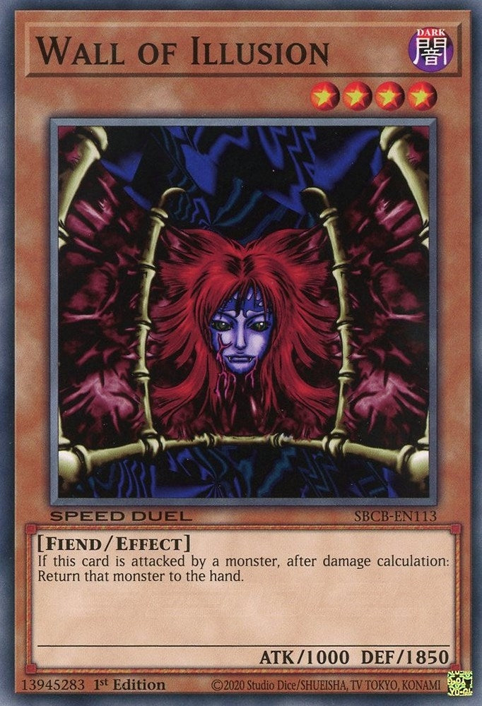 Image for Wall of Illusion (Speed Duel: Battle City Box) (SBCB-EN113) - YuGiOh