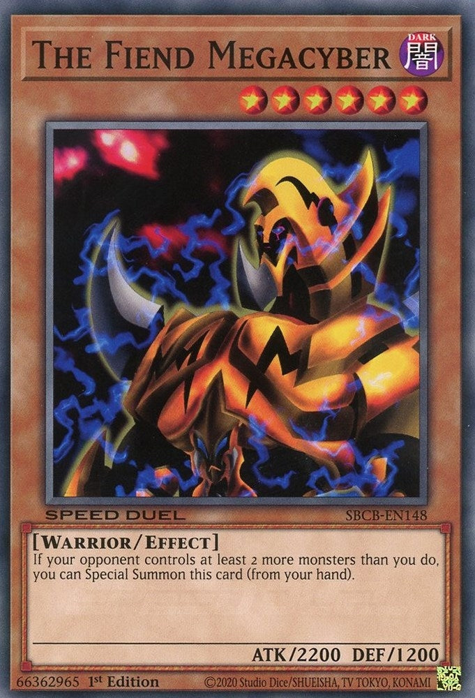 Image for The Fiend Megacyber (Speed Duel: Battle City Box) (SBCB-EN148) - YuGiOh