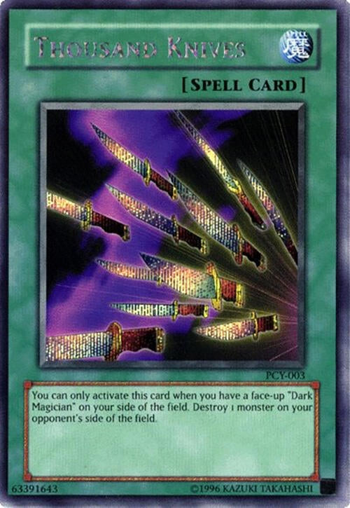 Image for Thousand Knives (Power of Chaos: Yugi the Destiny) (PCY-003) - YuGiOh
