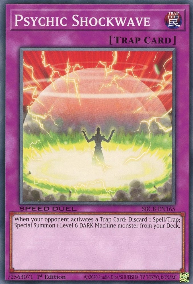 Image for Psychic Shockwave (Speed Duel: Battle City Box) (SBCB-EN165) - YuGiOh