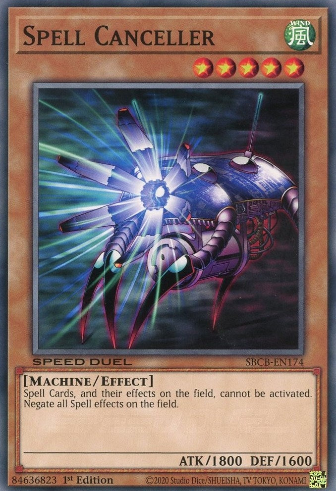 Image for Spell Canceller (Speed Duel: Battle City Box) (SBCB-EN174) - YuGiOh