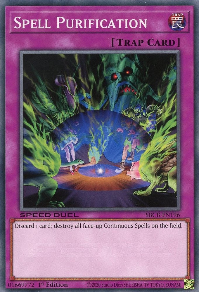 Image for Spell Purification (Speed Duel: Battle City Box) (SBCB-EN196) - YuGiOh