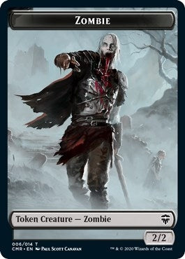 Image for Zombie Token (Commander Legends) (6) - Magic: The Gathering
