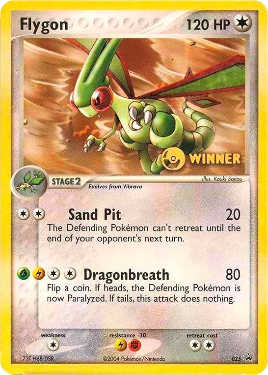 Image for Flygon - 025 (e-League) [Winner] (Nintendo Promos) (025) - Pokemon