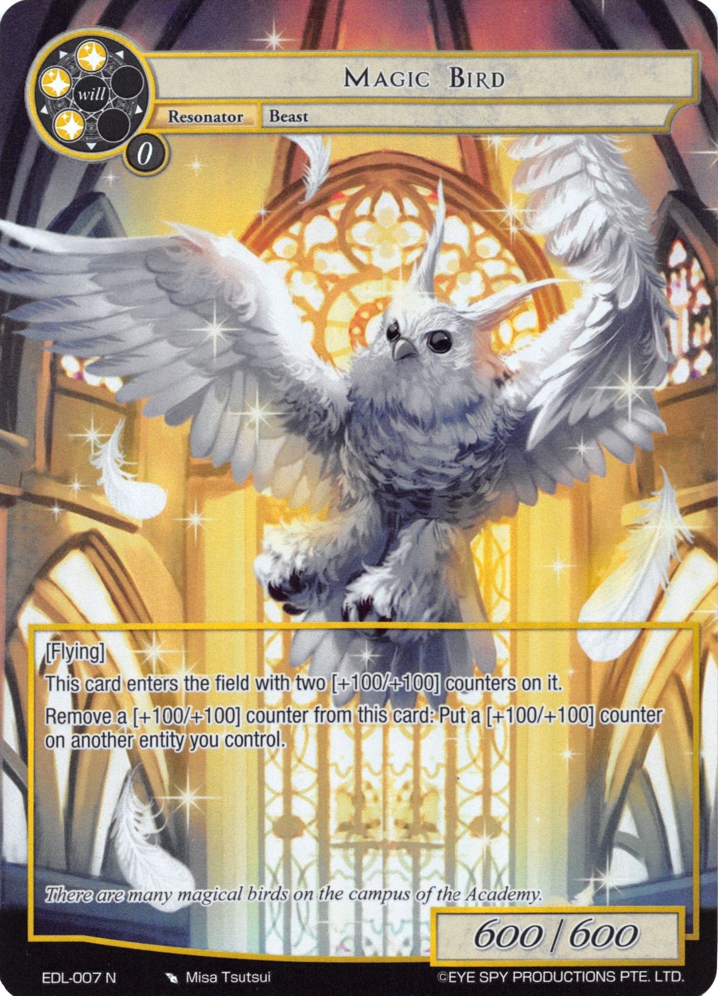 Image for Magic Bird (Full Art) (The Epic of the Dragon Lord) (EDL-007) - Force of Will