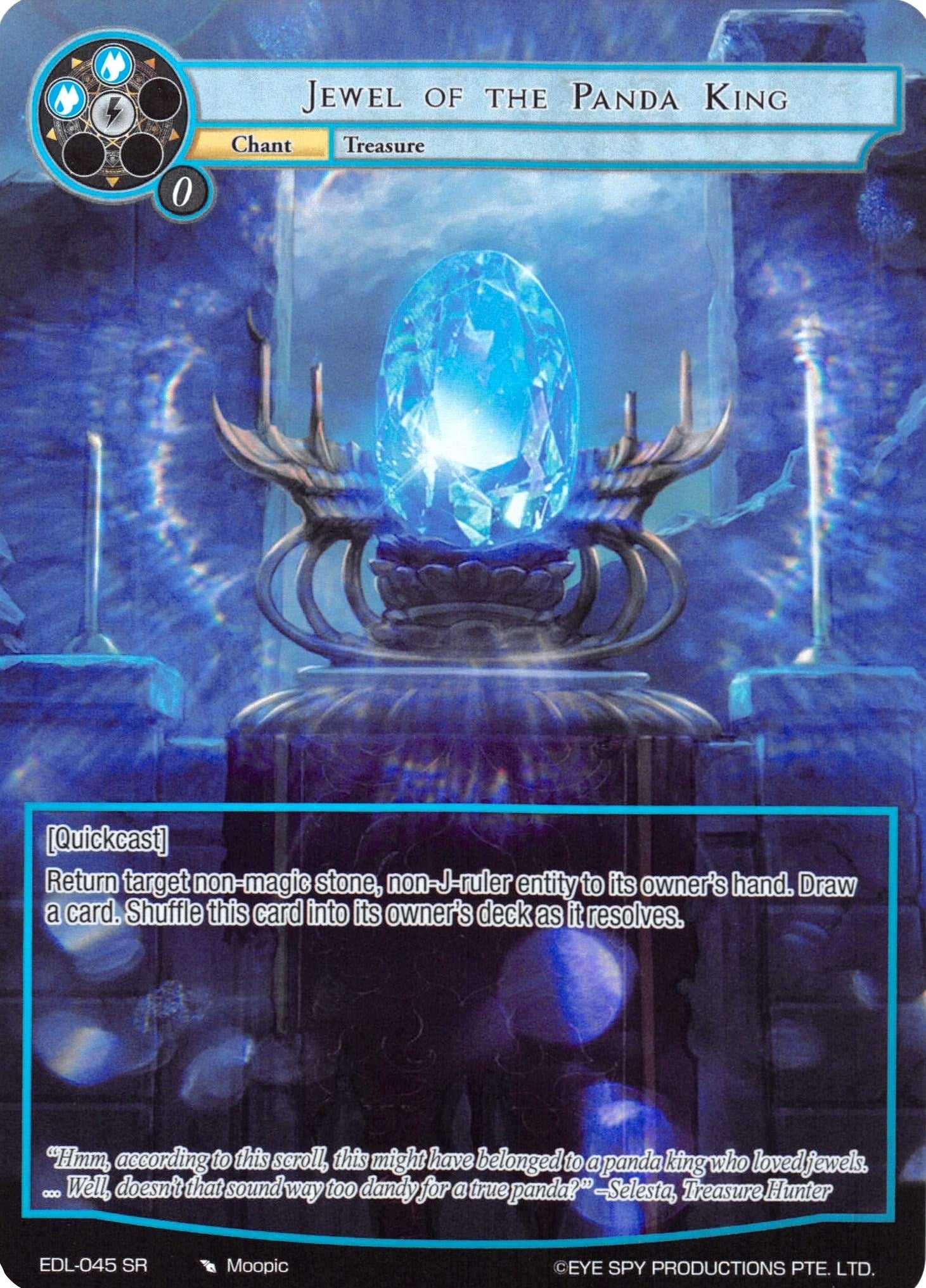 Image for Jewel of the Panda King (Full Art) (The Epic of the Dragon Lord) (EDL-045) - Force of Will