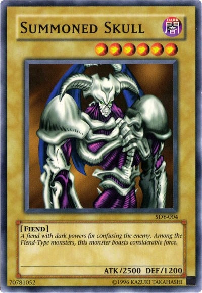 Image for Summoned Skull (Sample Promo) (Starter Deck: Yugi) (SDY-004) - YuGiOh