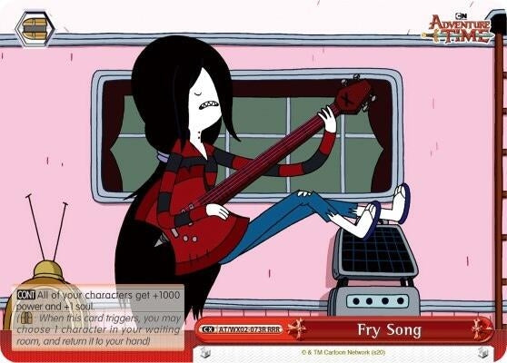 Image for Fry Song (RRR) (Adventure Time) (AT/WX02-073R RRR) - Weiss Schwarz