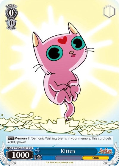 Image for Kitten (SR) (Adventure Time) (AT/WX02-081S SR) - Weiss Schwarz