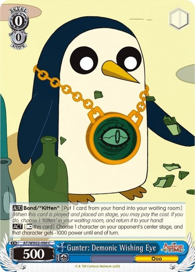 Image for Gunter: Demonic Wishing Eye (Adventure Time) (AT/WX02-090 C) - Weiss Schwarz