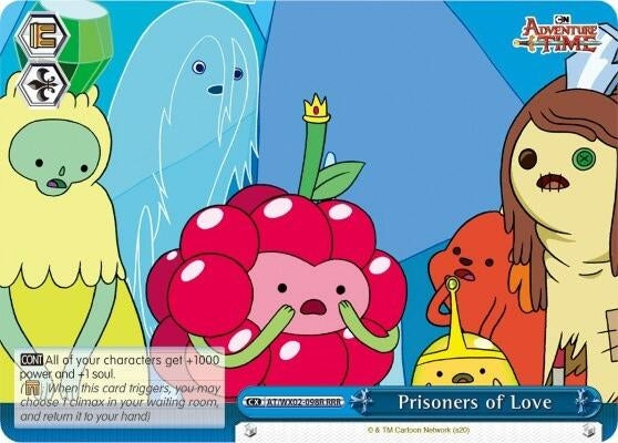 Image for Prisoners of Love (RRR) (Adventure Time) (AT/WX02-098R RRR) - Weiss Schwarz