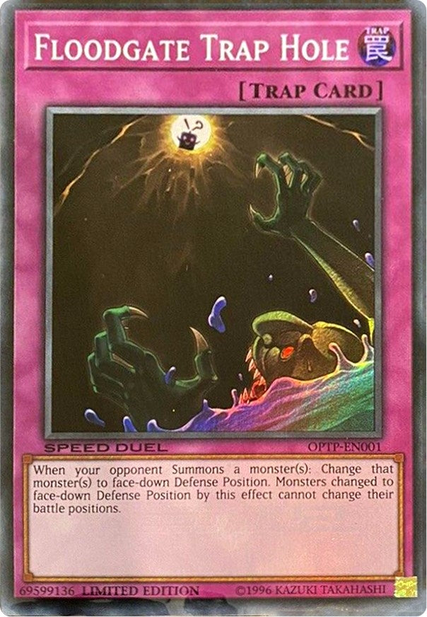 Image for Floodgate Trap Hole (Miscellaneous Promotional Cards) (OPTP-EN001) - YuGiOh