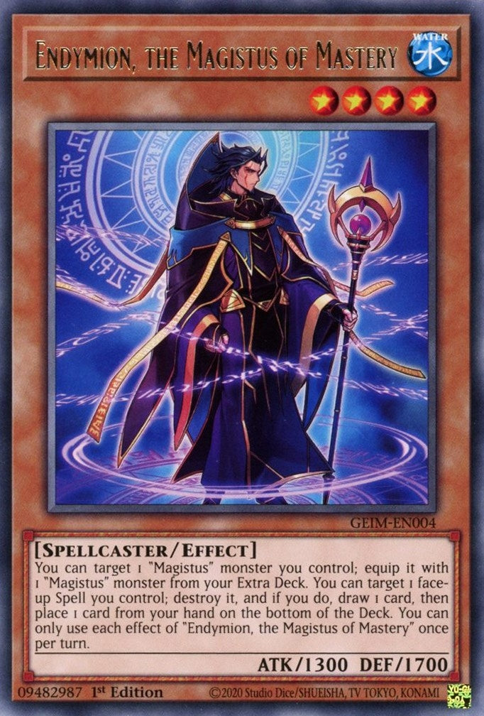 Image for Endymion, the Magistus of Mastery (Genesis Impact) (GEIM-EN004) - YuGiOh