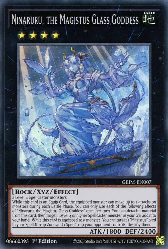 Image for Ninaruru, the Magistus Glass Goddess (Genesis Impact) (GEIM-EN007) - YuGiOh