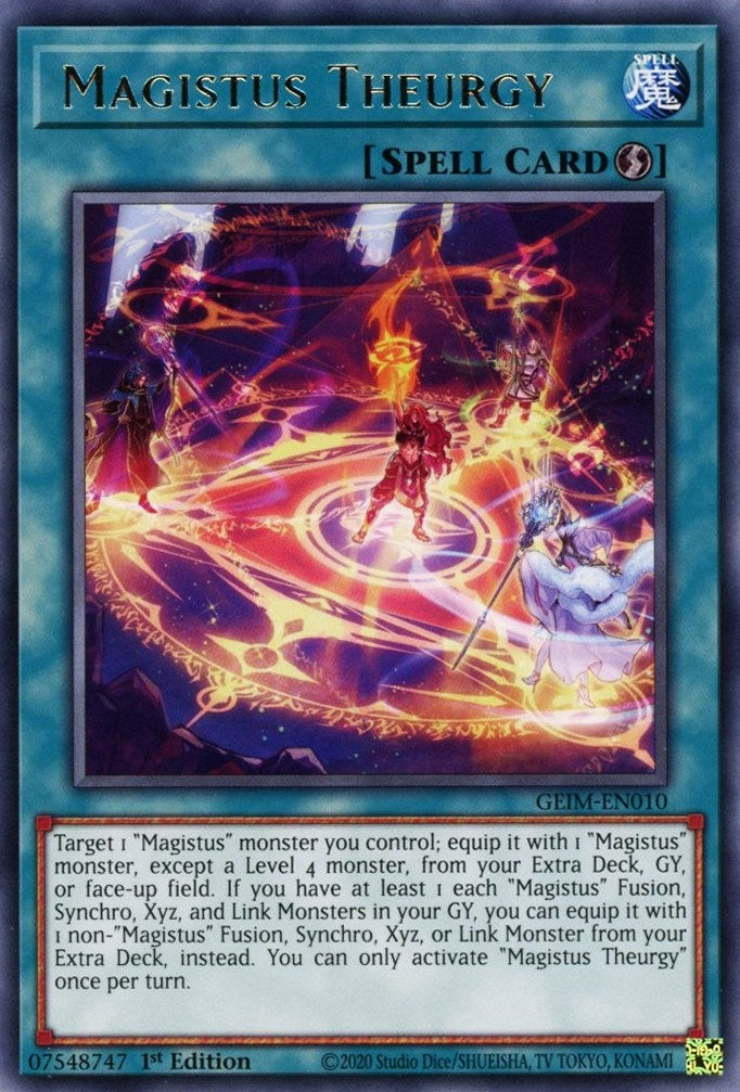 Image for Magistus Theurgy (Genesis Impact) (GEIM-EN010) - YuGiOh