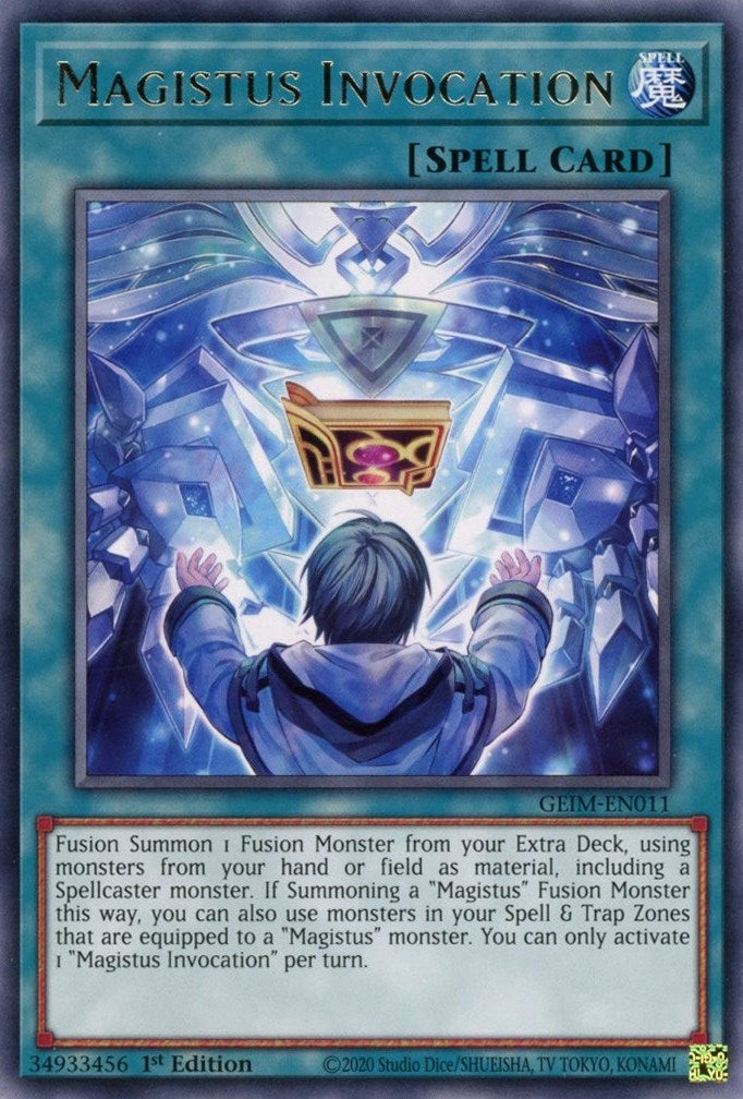 Image for Magistus Invocation (Genesis Impact) (GEIM-EN011) - YuGiOh